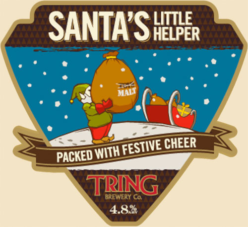 Santas Little Helper Tring Brewery Our Festive Special