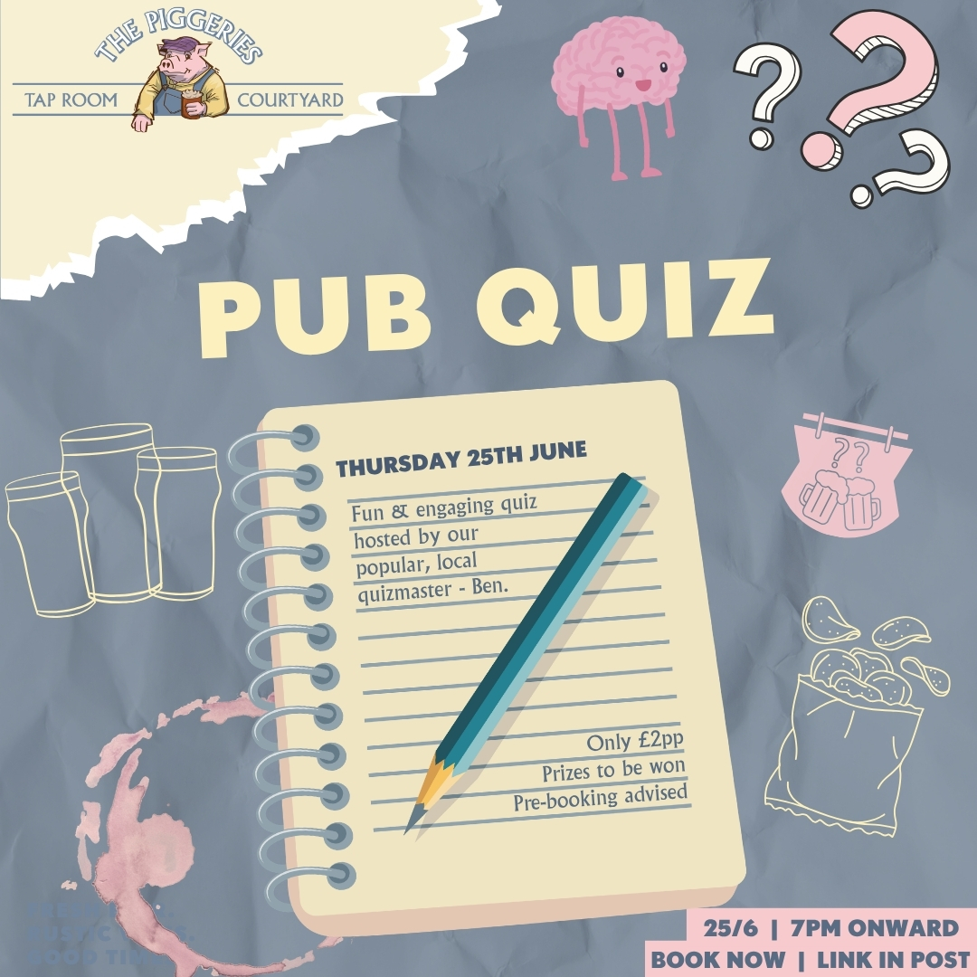 Pub Quiz - June 25th